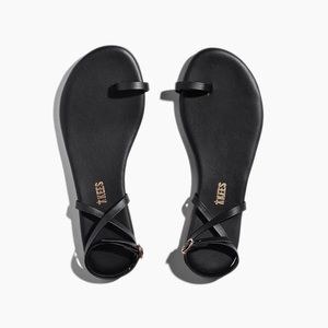 TKEES Phoebe Sandal in Black